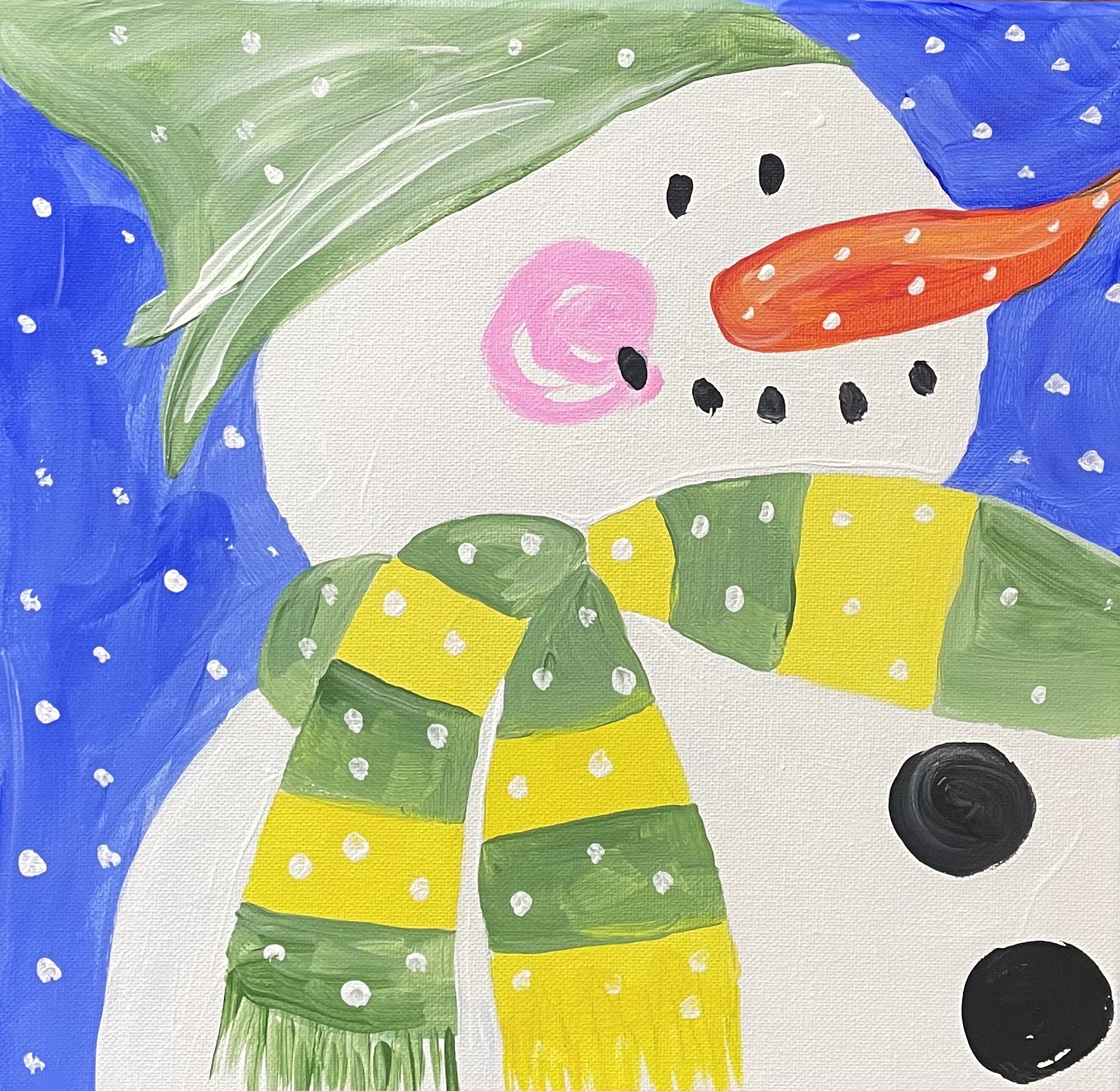 January Paint Party - Grades k to 3